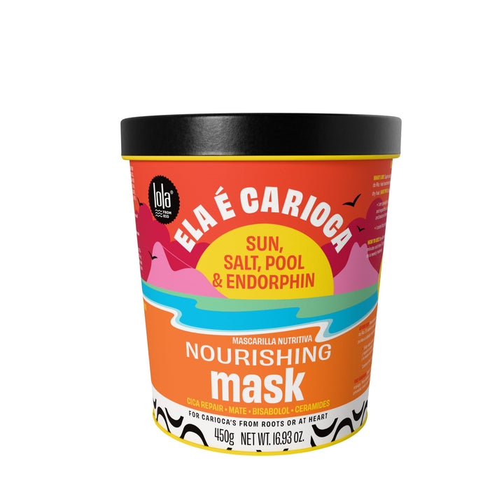 Lola From Rio jar front view showing label and nourishing cream benefits