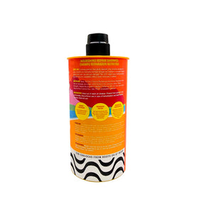 Lola label detail focusing on cica, bisabol, mate do rio and ceramides benefits