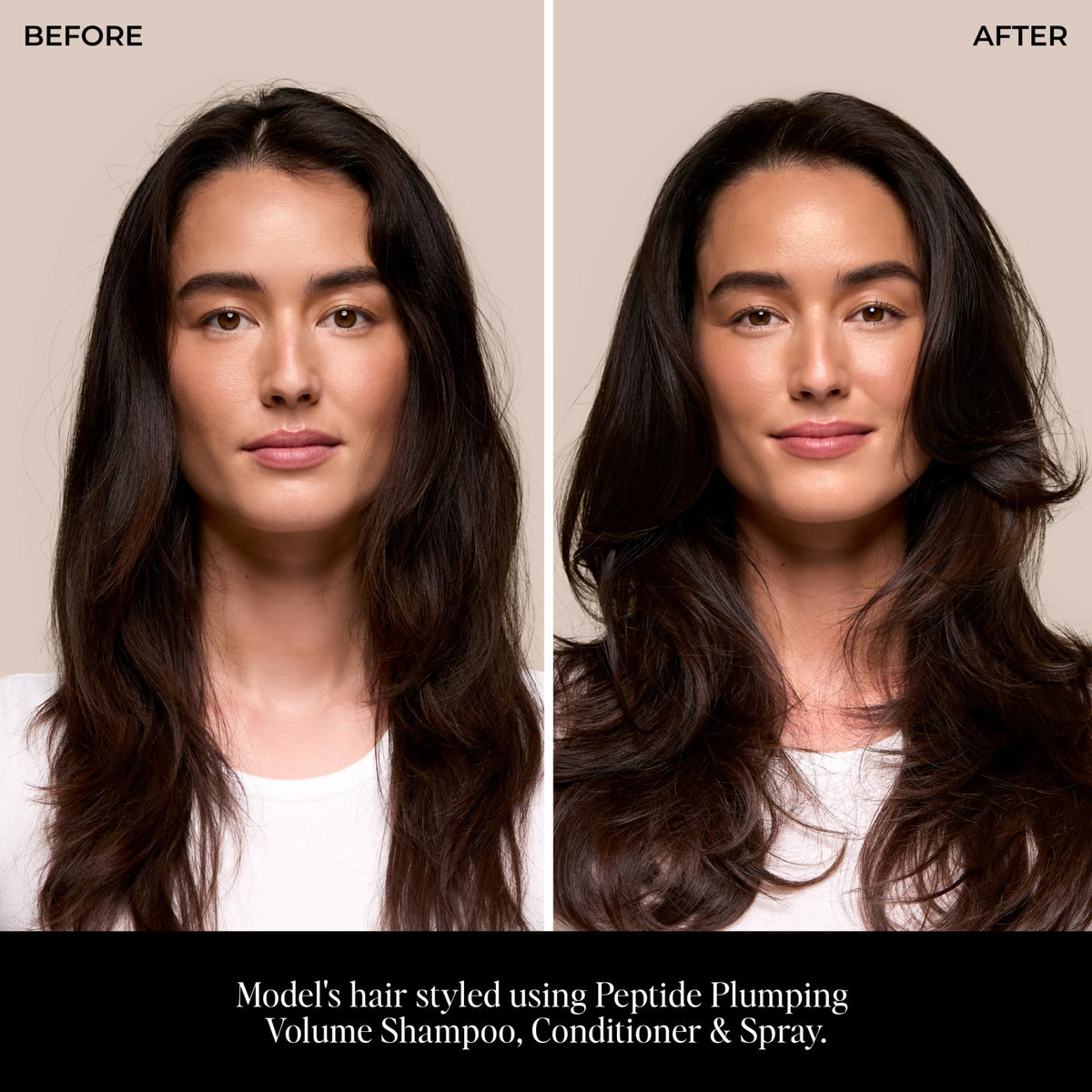 LolaVie ingredient visual highlighting hyaluronic acid and panthenol for moisture