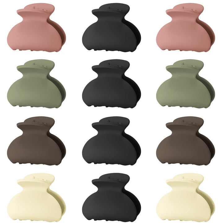 Lolalet front packaging view showing 12 pastel clips and secure hold