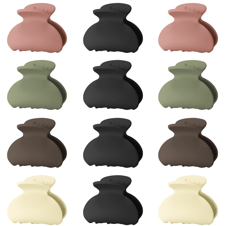 Lolalet front packaging view showing 12 pastel clips and secure hold