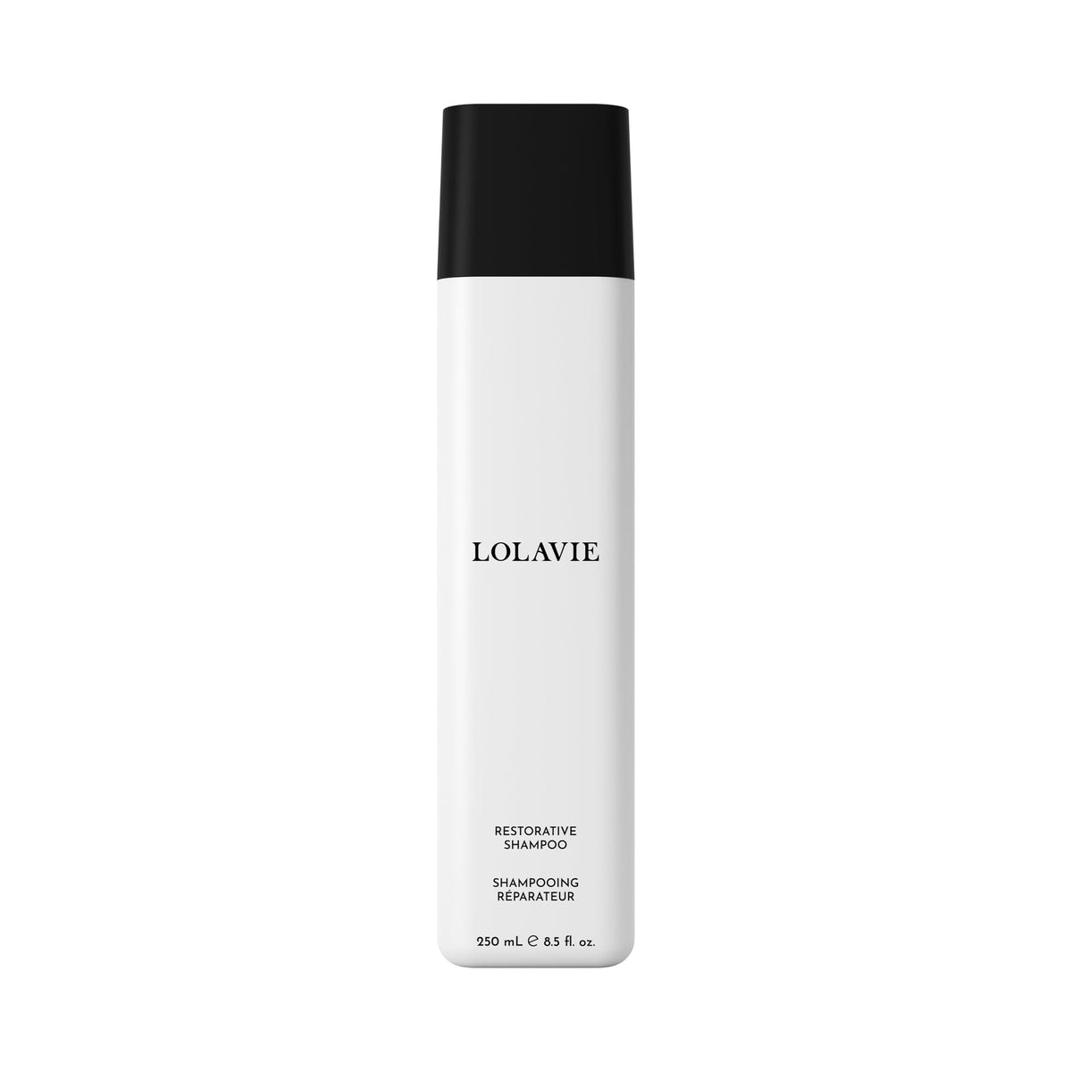 LolaVie bottle front view showing label and benefits