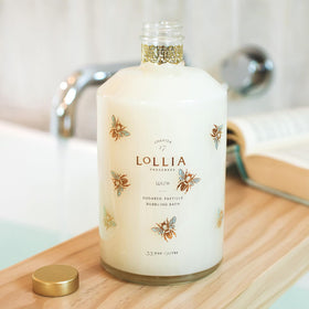 LOLLIA ingredients flatlay highlighting avocado oil and botanical extracts benefits