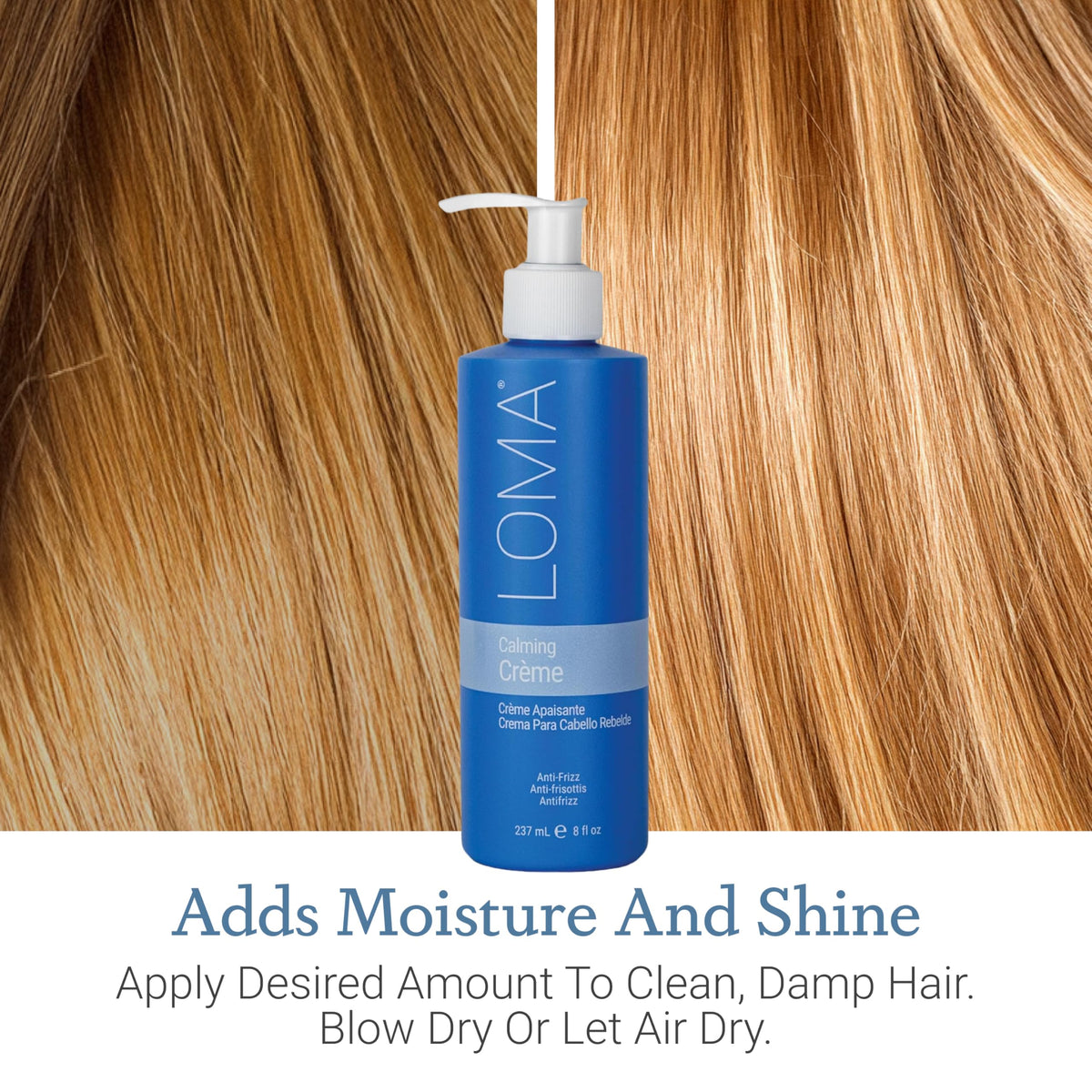 Loma Hair Care ingredient close-up with apricot and mango showing natural scent benefit