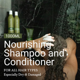 Loma conditioner cream texture highlighting rich hydration