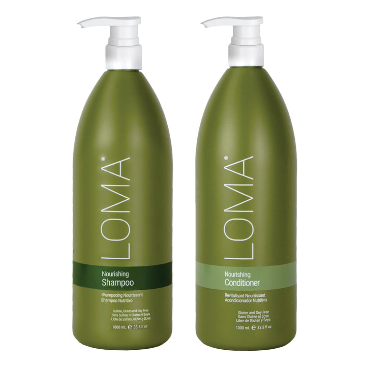 Loma front packaging showing both 33oz bottles and benefits