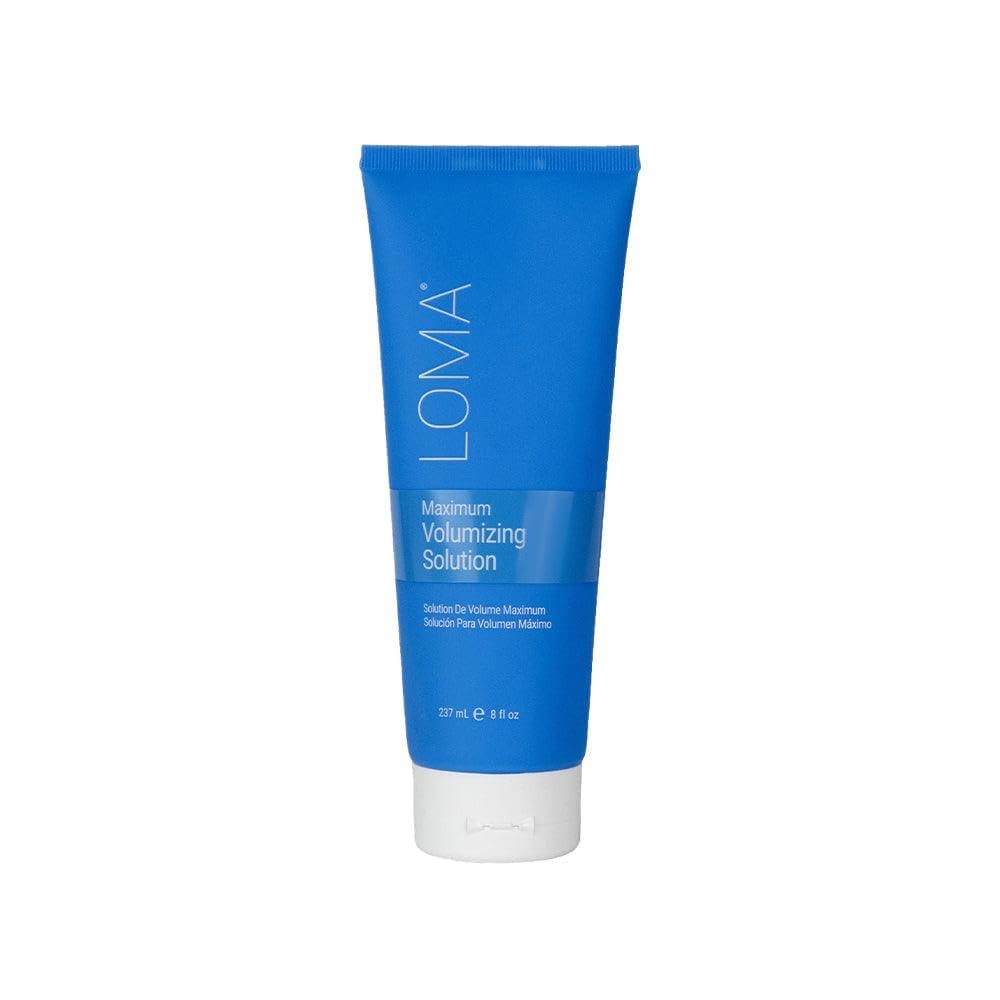 Loma front packaging showing bottle and volume benefits