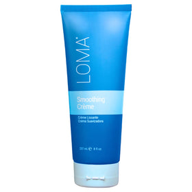 Loma smoothing crème front bottle showing packaging and easy dispensing benefit