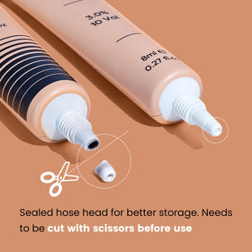 Lomansa mix brush and stirring spoon for precise application