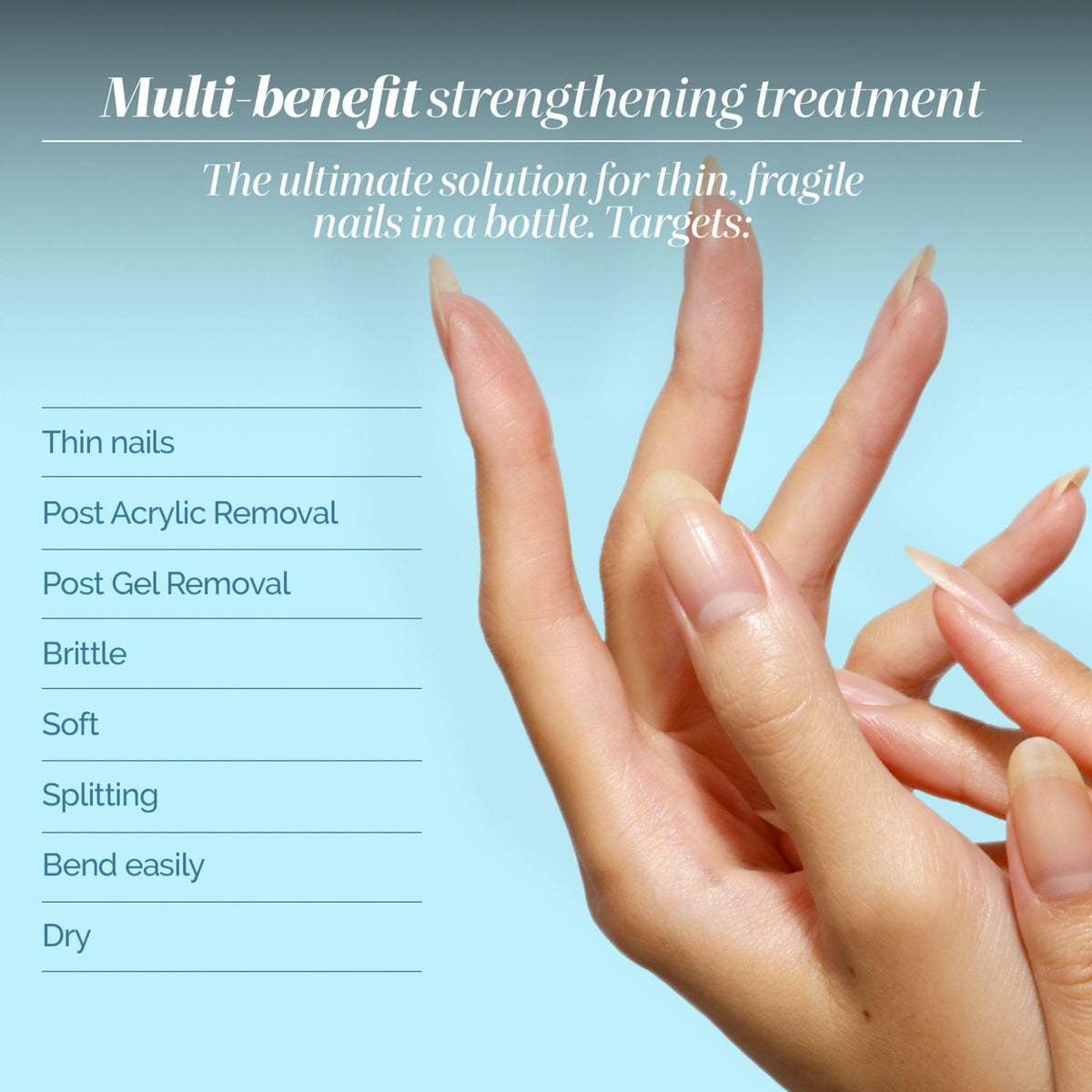 LONDONTOWN bottle on vanity lifestyle scene promoting daily nail care