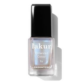 LONDONTOWN bottle front view showing chrome glaze and benefits