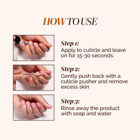 LONDONTOWN application on nail demonstrating gentle removal without clipping