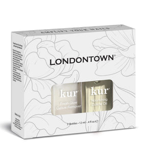 LONDONTOWN Fresh Glow dropper releasing product to gently dissolve cuticle buildup