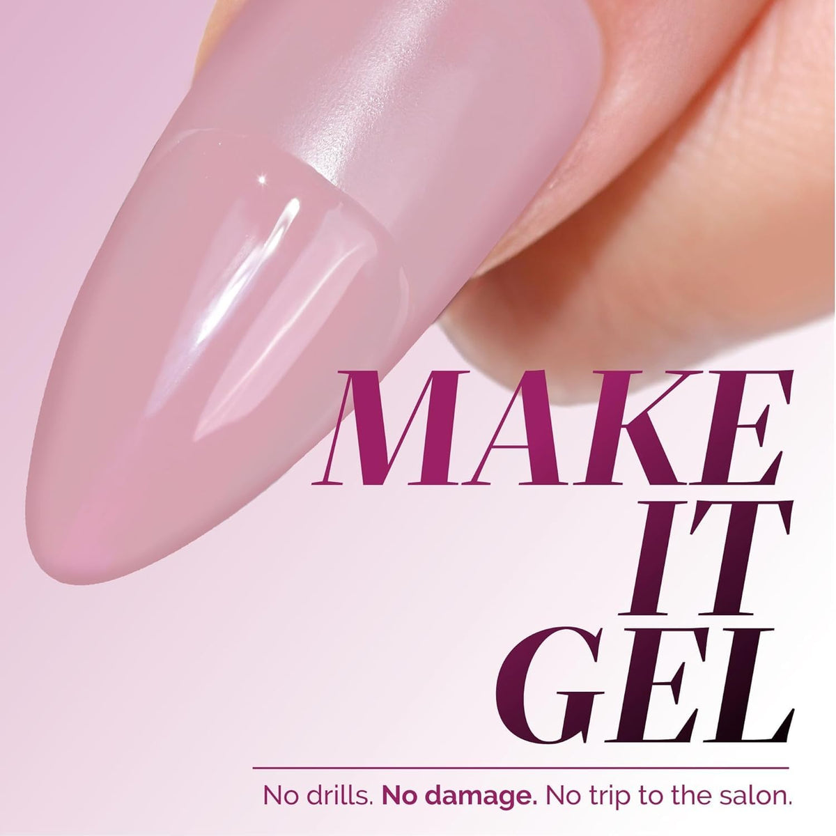 LONDONTOWN GelShift removal step with foil and cotton showing gentle removal method