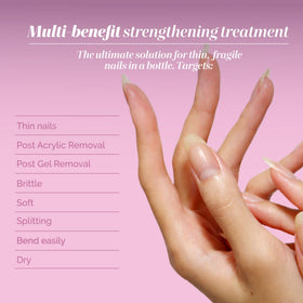 LONDONTOWN clear serum texture on fingertip showing lightweight absorption benefit