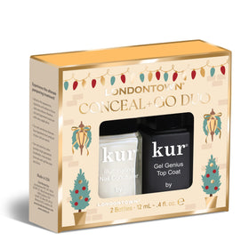 LONDONTOWN kur duo front packaging showing two bottles for easy identification and convenience