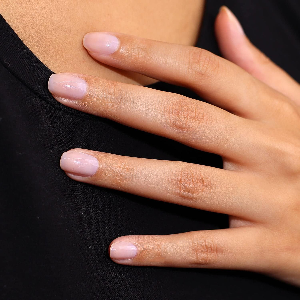 LONDONTOWN kur concealer and top coat brush strokes showing texture