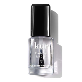 LONDONTOWN bottle front view showing sleek branded packaging and quick-dry benefit
