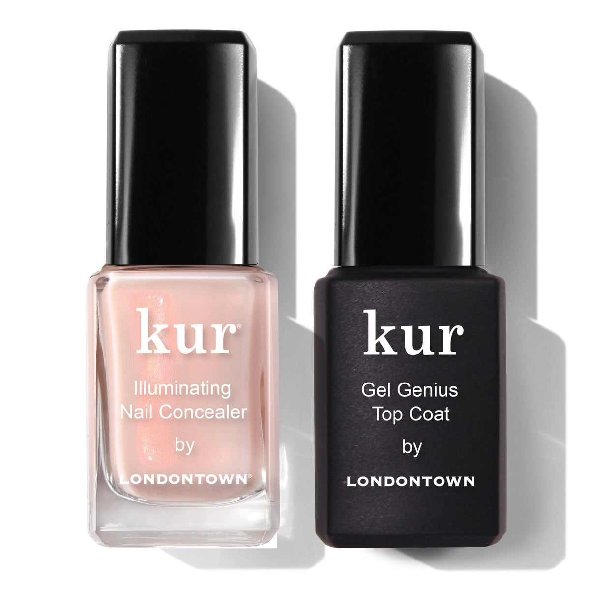 LONDONTOWN front packaging showing both bottles and benefits