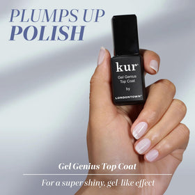 londontown kur in use application on hands giving quick at-home fresh manicure