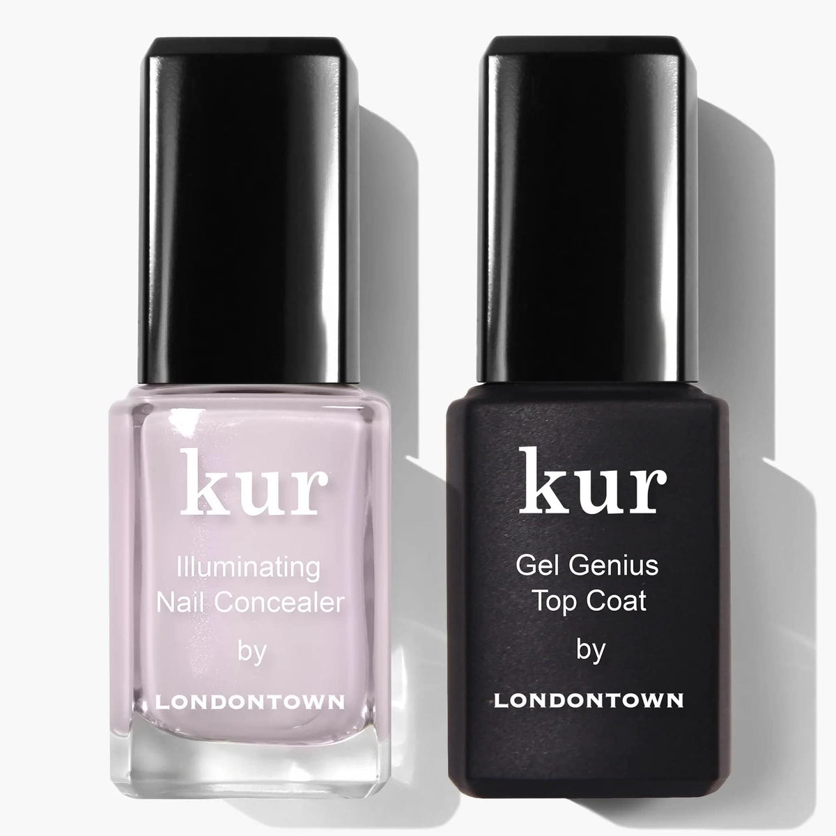 LONDONTOWN kur duo front packaging showing both bottles and benefits