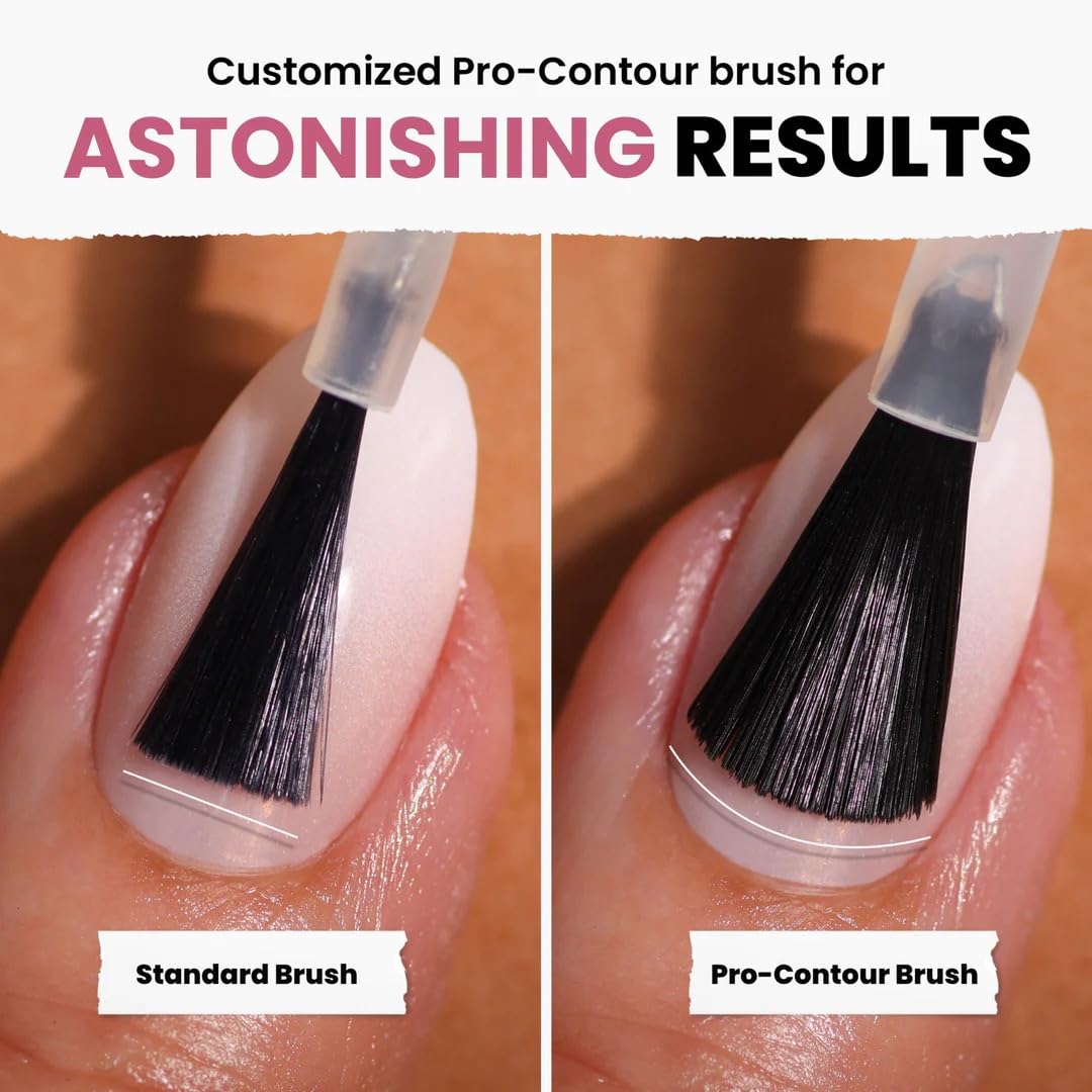 LONDONTOWN polish applied on nail plate demonstrating smooth coverage