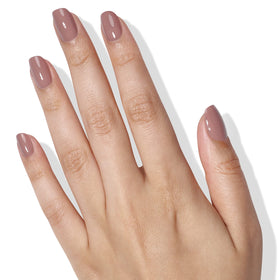 LONDONTOWN swatches on nail wheel showing nude brown variations