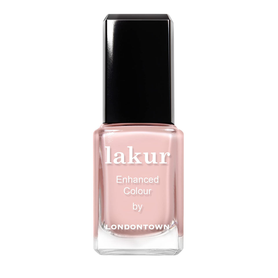LONDONTOWN front packaging showing pink and purple shades and glossy finish