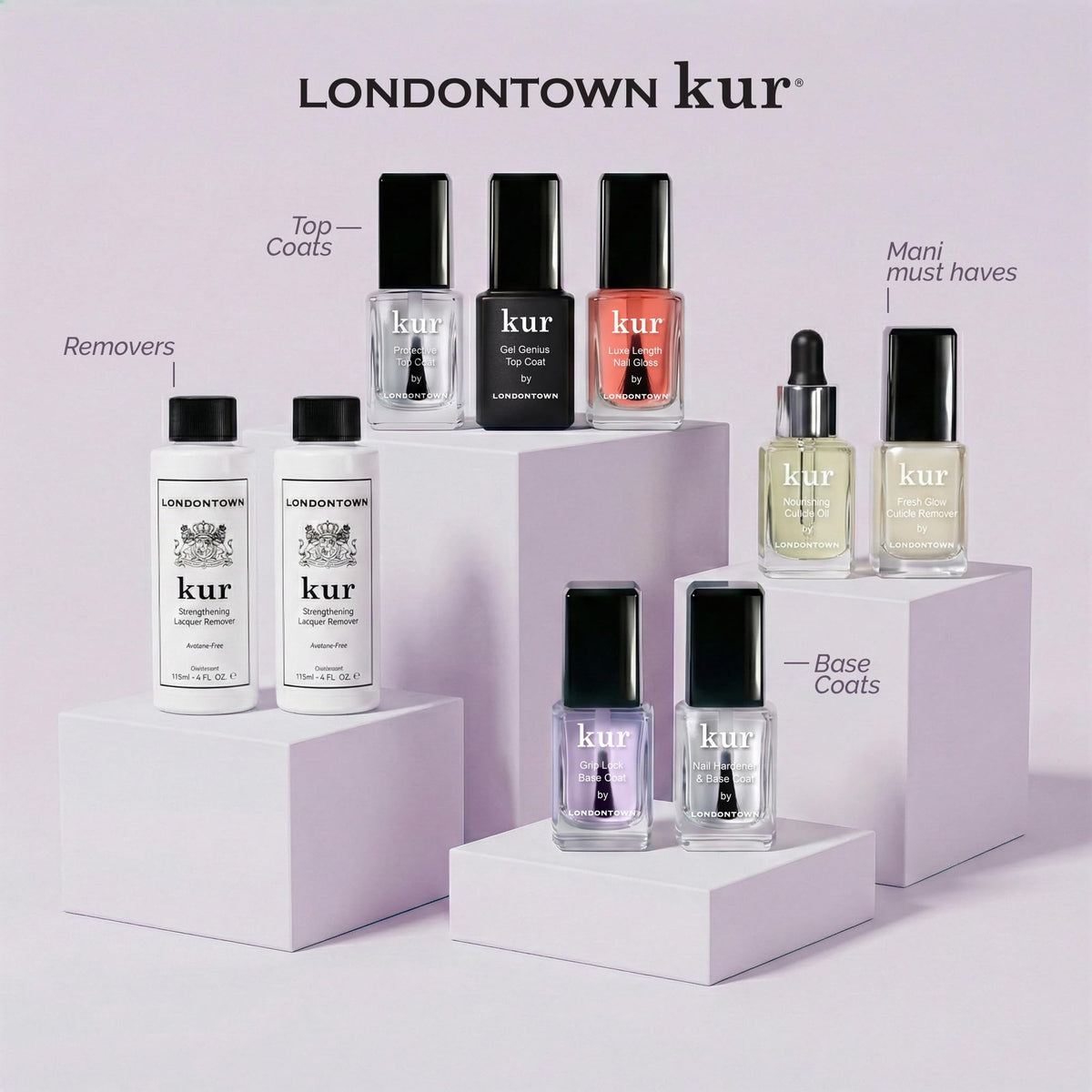 LONDONTOWN placed on bathroom vanity suggesting daily care