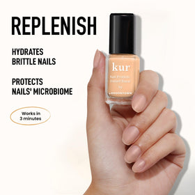 LONDONTOWN lifestyle hands showing healthy nail growth after regular use