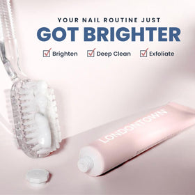 LONDONTOWN tub on a pedicure station illustrating salon prep benefit
