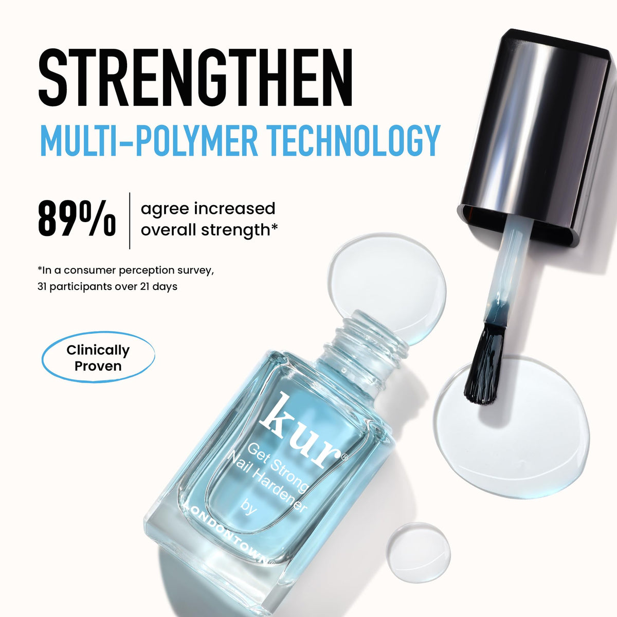 LONDONTOWN nail probiotic instant boost bottle label protecting nail moisture