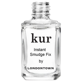LONDONTOWN close-up of smoothed nail texture showing flawless even finish benefit