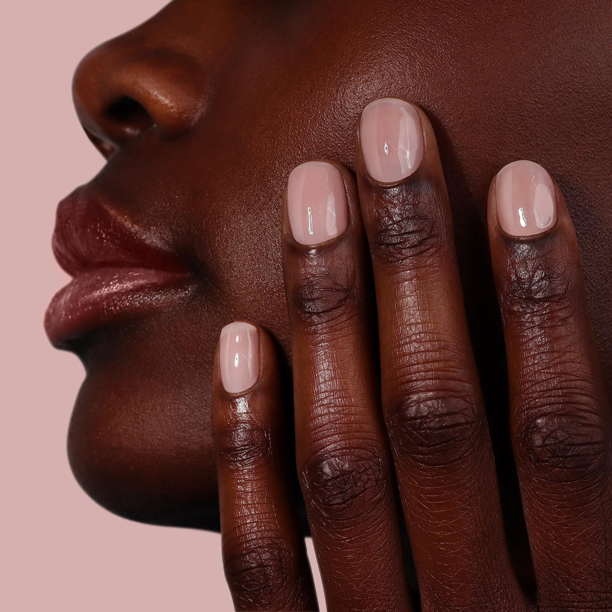 LONDONTOWN applied on manicured hands demonstrating enhanced color and protection
