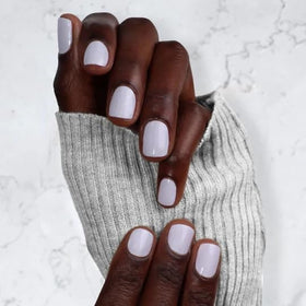 LONDONTOWN product on vanity styled for at-home manicure