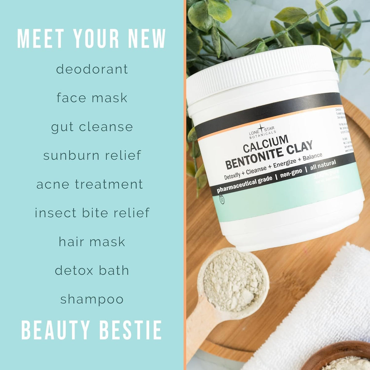 Lone Star Botanicals bath soak scene for relaxing mineral-rich soak benefit