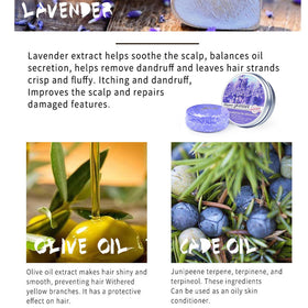 Loobexery applying bar directly to scalp for targeted nourishment