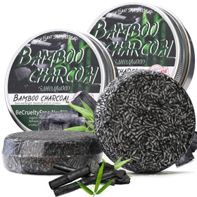 Loobexery shampoo bar front packaging shows product and eco benefits
