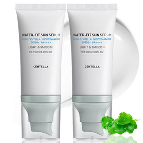 Loobexery front packaging showing Centellá SPF50 sunscreen protecting skin