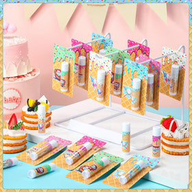 Loopeer lip balm inside a goodie bag illustrating easy gifting convenience