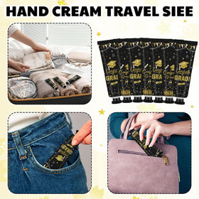 Loopeer size comparison beside credit card showing compact 30 ml travel convenience