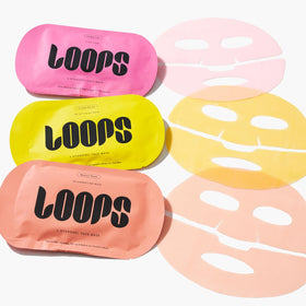 LOOPS hydrogel close-up texture demonstrating rich serum delivery