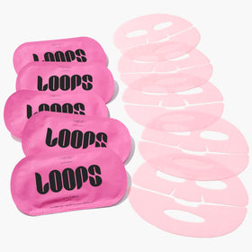 LOOPS close-up of hydrogel texture showing smooth cooling surface
