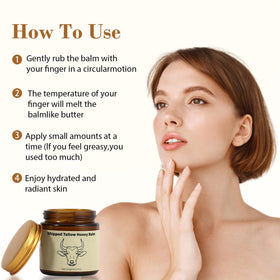 Lopeie balm being applied on hand to soothe dry spots and soften skin