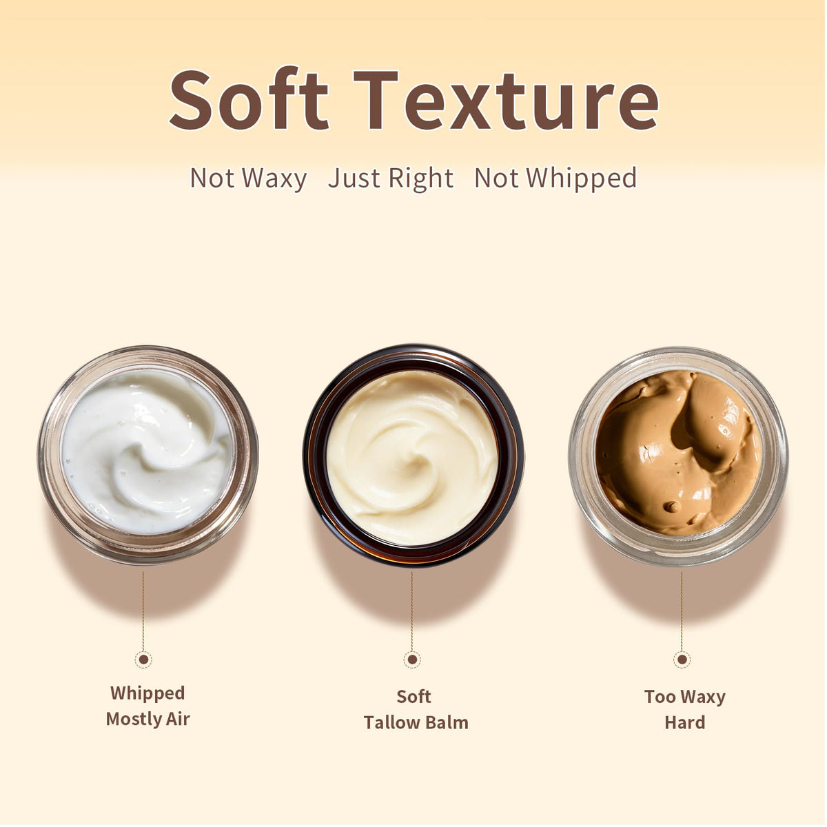 Lopeie ingredients label detail highlighting grass-fed tallow, raw honey, olive oil benefit