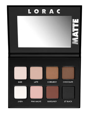 LORAC pro matte pan close-up texture revealing velvety finish for smooth blending
