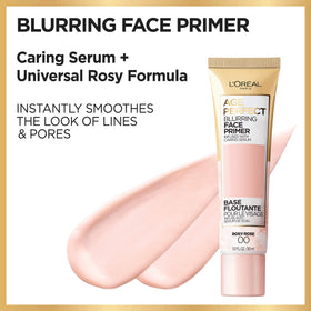 L'Oreal Paris primer texture close-up highlighting smooth blendability benefit