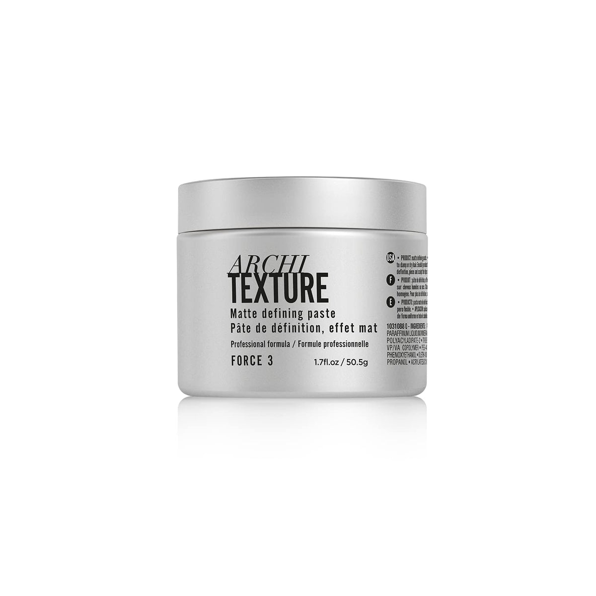L'Oréal Professionnel Architexture front packaging showing product and matte finish benefits