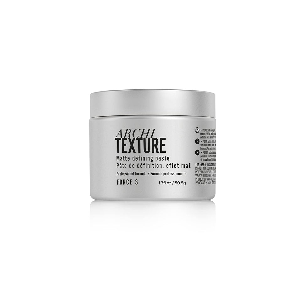 L'Oréal Professionnel Architexture front packaging showing product and matte finish benefits