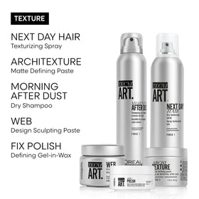 L'Oréal Professionnel Architexture label detail highlighting usage guidance and ingredient clarity